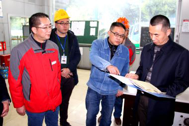 省安委會(huì)第二督查組來公司檢查“兩會(huì)”期間安全生產(chǎn)工作