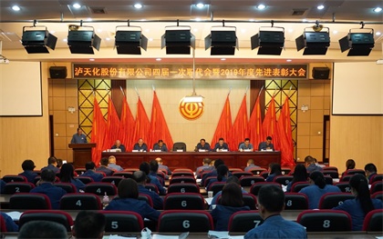 瀘天化股份公司四屆一次職代會(huì)暨2019年度先進(jìn)表彰大會(huì)隆重召開