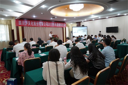 瀘天化股份公司召開2019年度股東大會(huì)