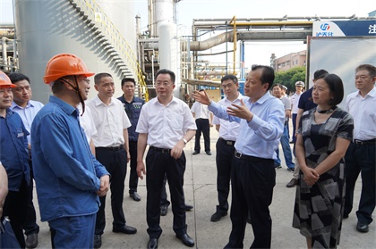 國家應(yīng)急管理部副部長(zhǎng)劉偉蒞臨瀘天化巡查安全工作