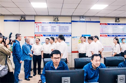 王寧、楊興平蒞臨瀘天化股份公司宣講省第十二次黨代會精神并督導安全生產