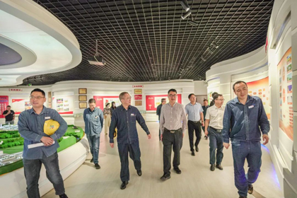 省委網(wǎng)信辦調研組蒞臨瀘天化股份公司調研