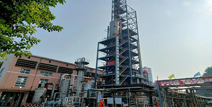 瀘天化股份公司Ⅰ硝裝置一次開車成功