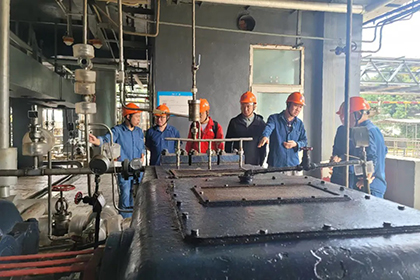 中國石油吉林石化公司到公司交流學(xué)習(xí)